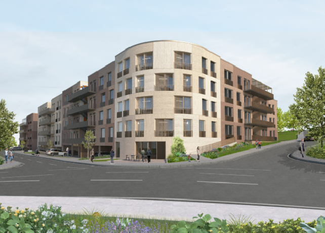 Referenz Ansbach geförderter Wohnraum Milchhofcarree | Schuller GmbH, Neumarkt